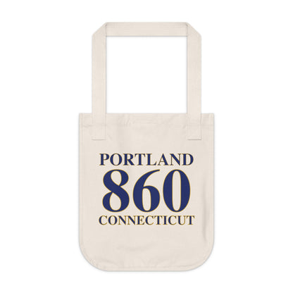 Portland 860 Connecticut Organic Canvas Tote Bag