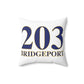 203 Bridgeport Spun Polyester Square Pillow