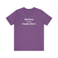 Shelton Is My Happy Place Unisex Jersey Short Sleeve T-Shirt