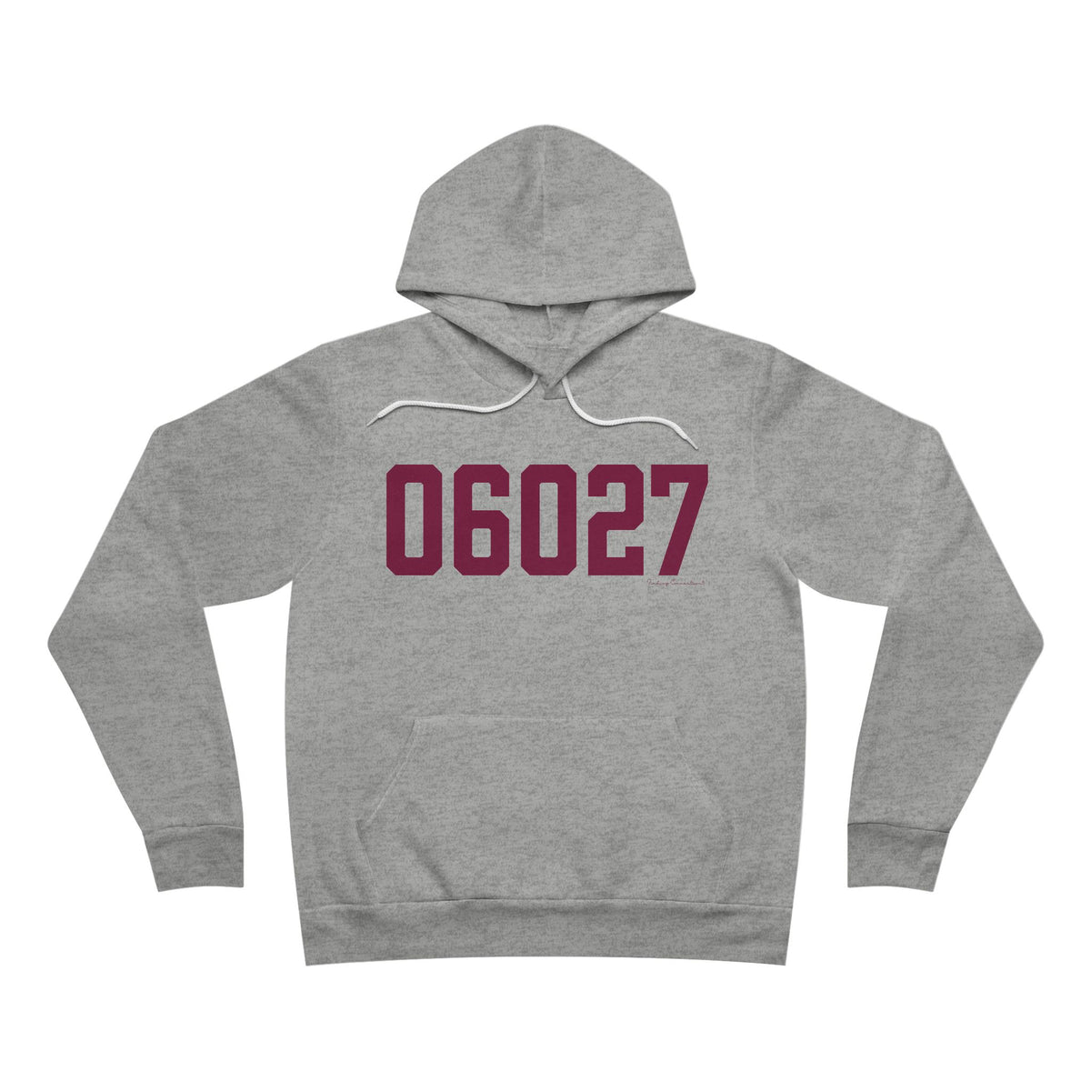 06027 Hartland Connecticut Zip Code Unisex Sponge Fleece Pullover Hoodie
