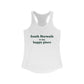 South Norwalk is My Happy Place Women's Ideal Racerback Tank Top