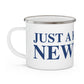 Just a kid from Newtown Enamel Camping Mug