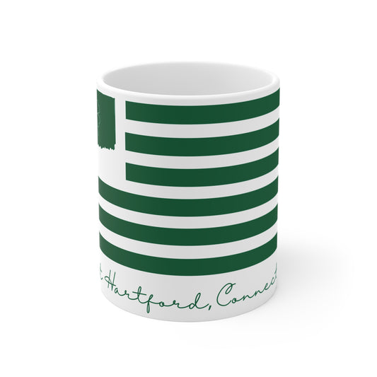 West Hartford Connecticut St. Patrick’s Day Flag Mug 11oz