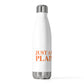 Just a kid from Plainfield 20oz Insulated Bottle
