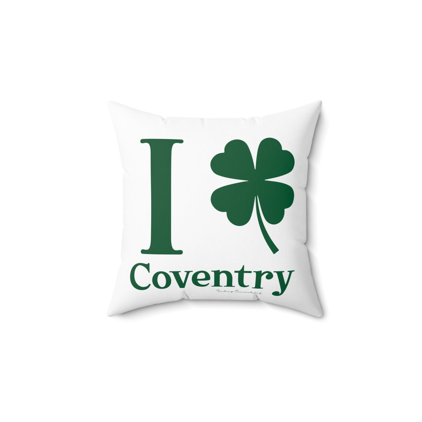 I Clover Coventry Spun Polyester Square Pillow