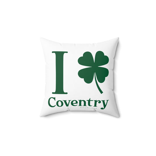 I Clover Coventry Spun Polyester Square Pillow