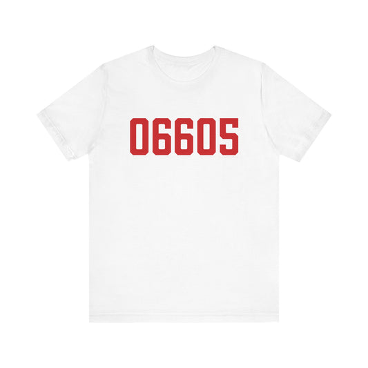 06605 Bridgeport Connecticut Zip Code Unisex Jersey Short Sleeve T-Shirt