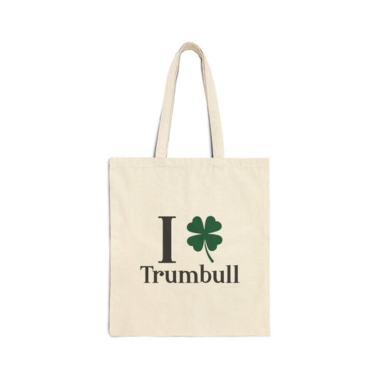 I Clover Trumbull Cotton Canvas Tote Bag