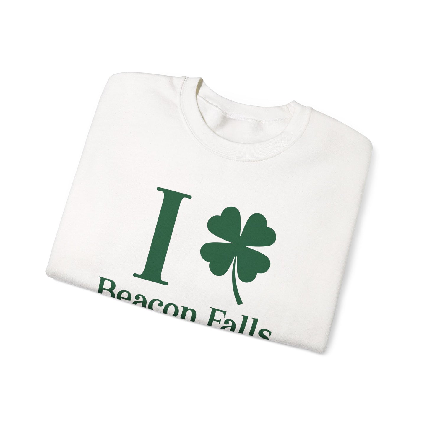 I Clover Beacon Falls Unisex Heavy Blend™ Crewneck Sweatshirt