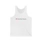 I Heart Fairfield Beach. Unisex Jersey Tank Top