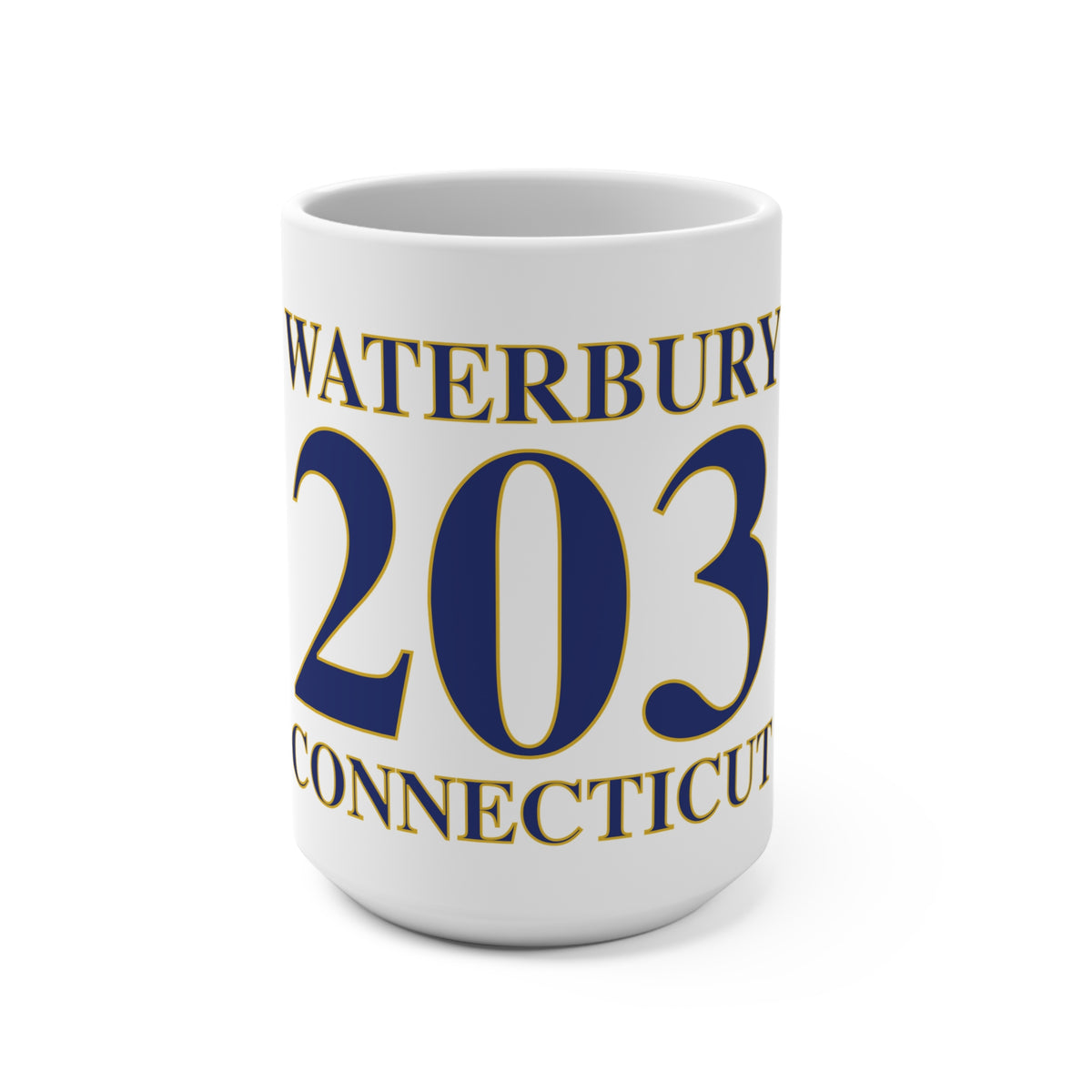 Waterbury 203 Connecticut Mug 15oz
