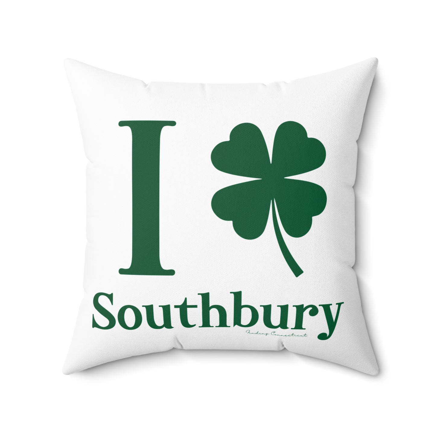 I Clover Southbury Spun Polyester Square Pillow