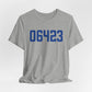06423 East Haddam Connecticut Zip Code Unisex Jersey Short Sleeve T-Shirt