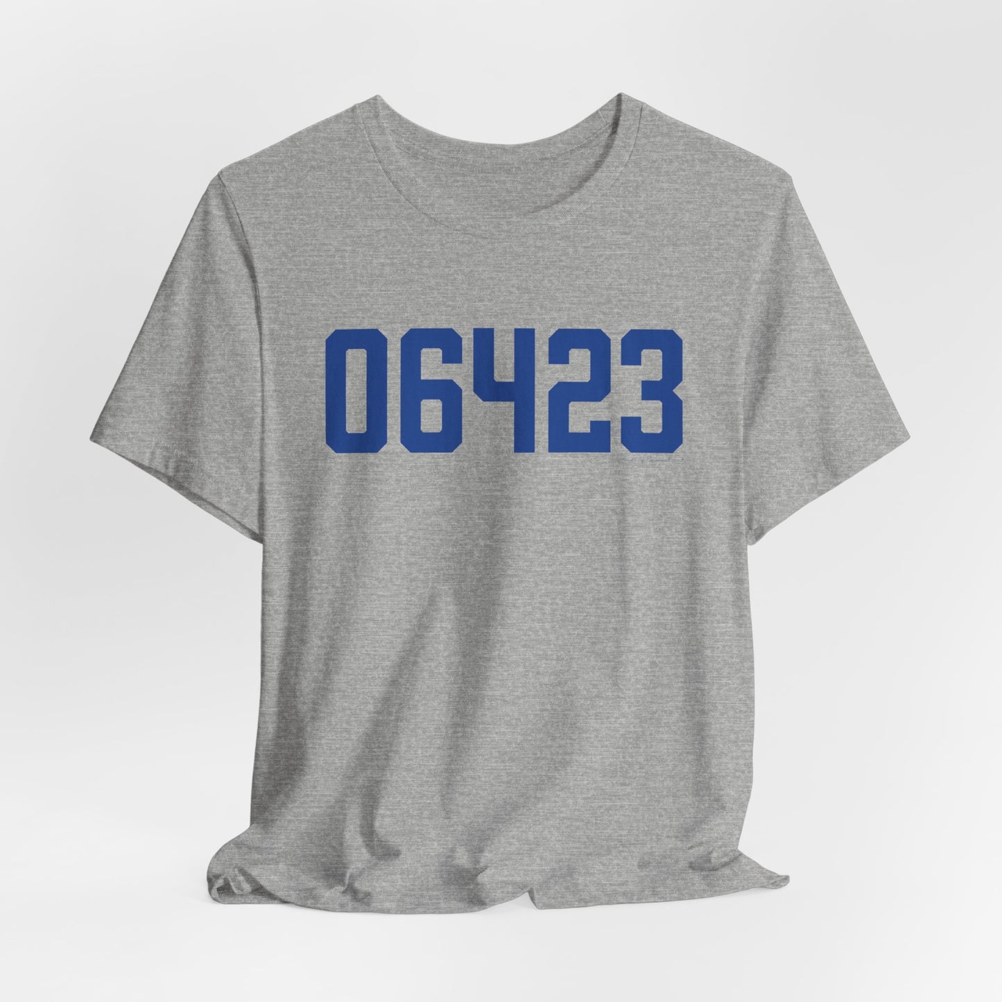 06423 East Haddam Connecticut Zip Code Unisex Jersey Short Sleeve T-Shirt