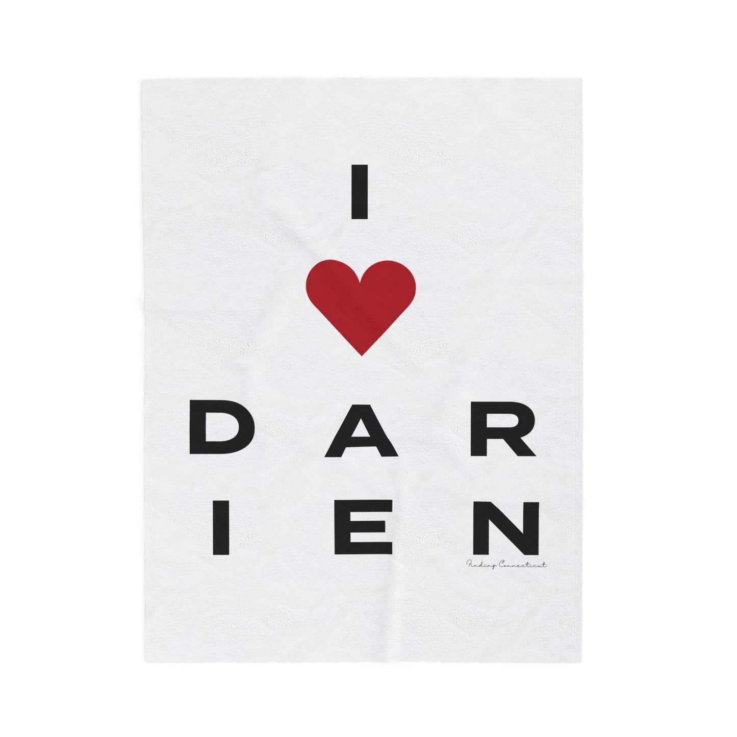 Darien Vision Velveteen Plush Blanket