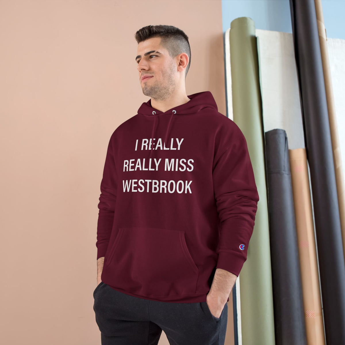 I Really Really Miss Westbrook Champion Hoodie