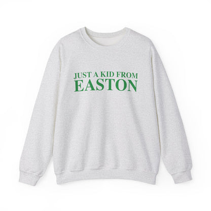 Just a kid from Easton Unisex Heavy Blend™ Crewneck Sweatshirt