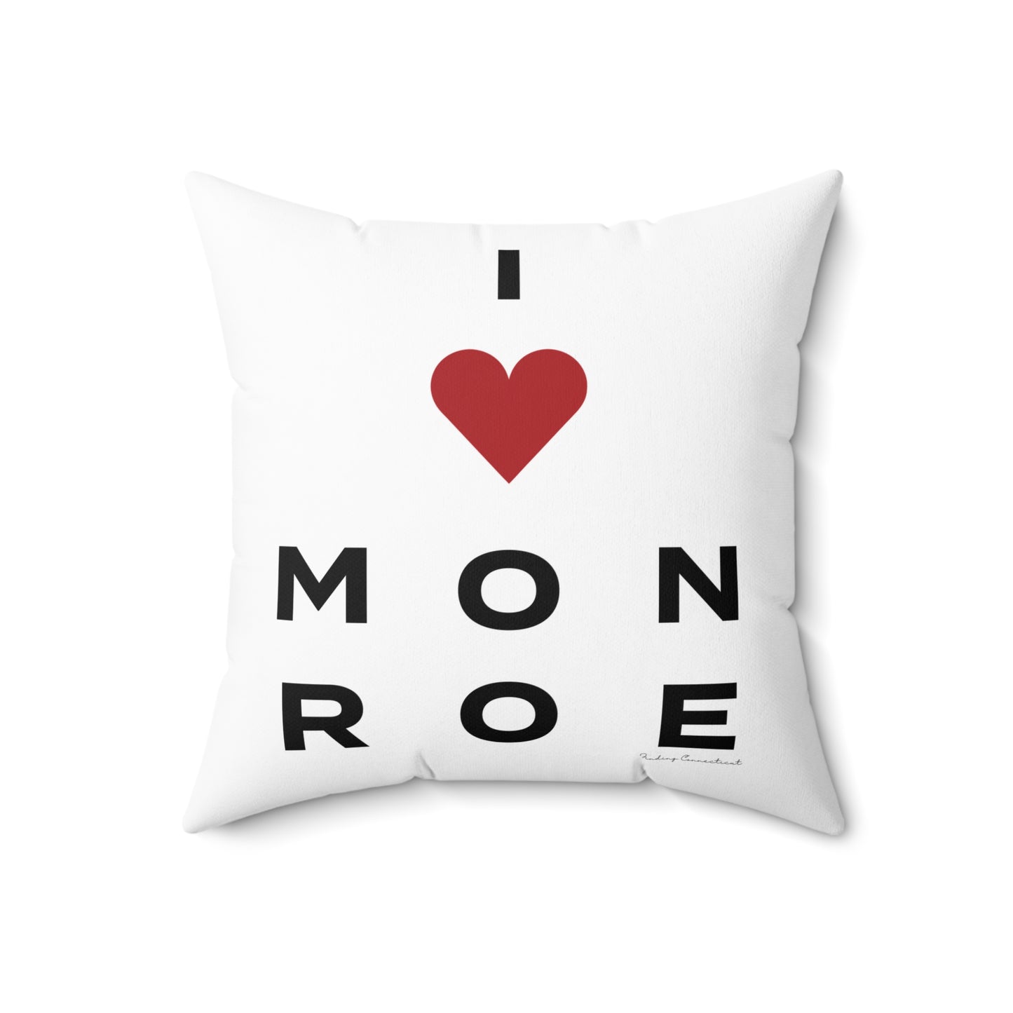 Monroe Vision Spun Polyester Square Pillow