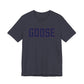 Goose Zip Code Blue & Purple Unisex Jersey Short Sleeve T-Shirt