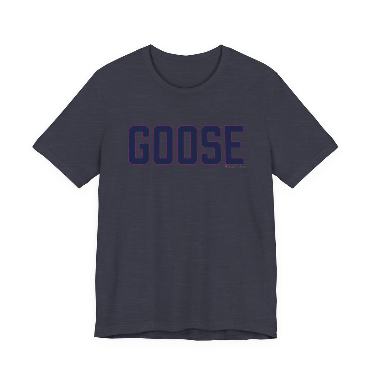 Goose Zip Code Blue & Purple Unisex Jersey Short Sleeve T-Shirt