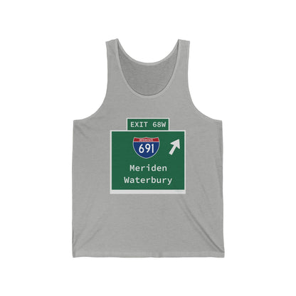 Vintage WCP Exit 68W Unisex Jersey Tank Top