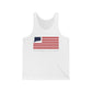 West Hartford Connecticut Flag Unisex Jersey Tank Top