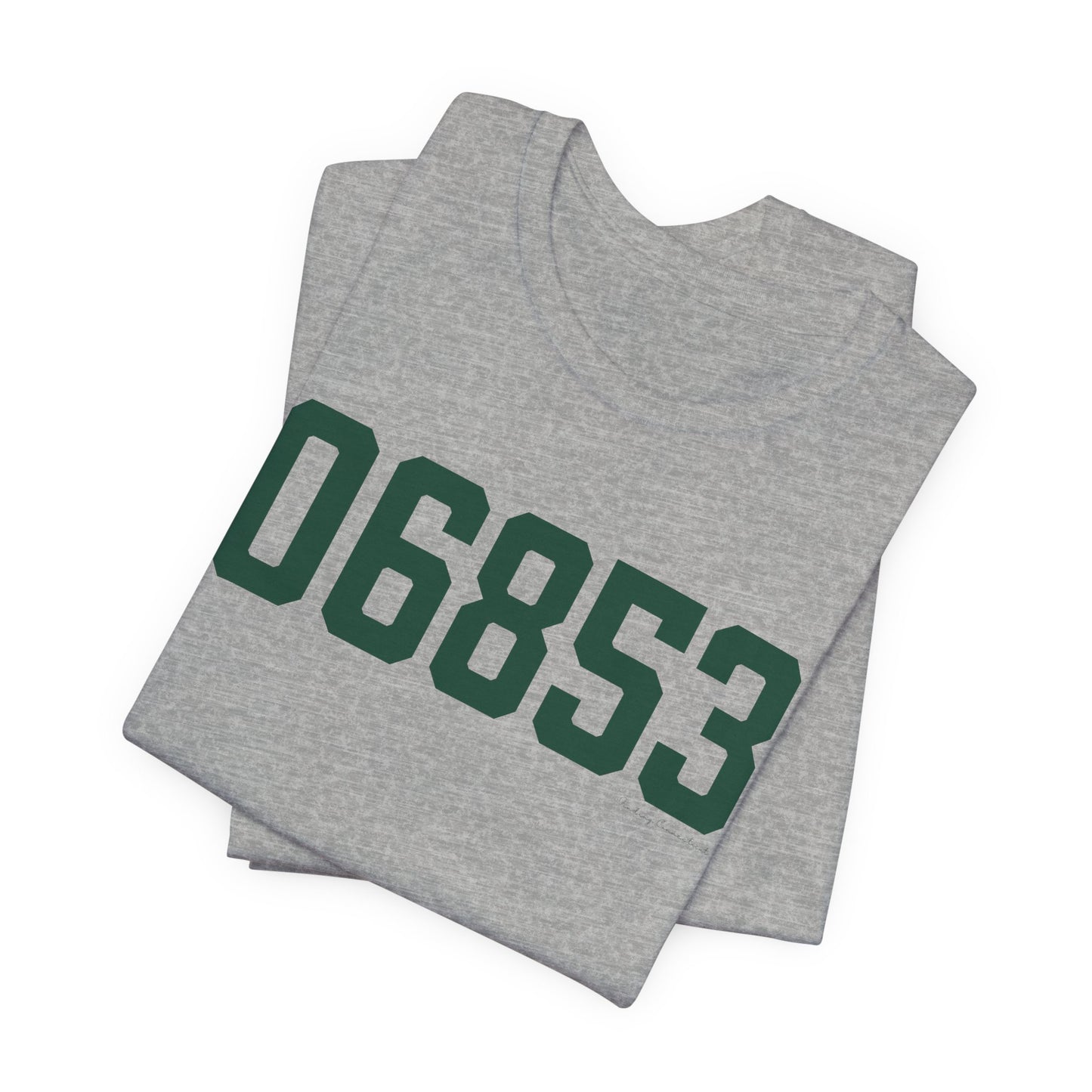 06853 Norwalk Connecticut Zip Code Unisex Jersey Short Sleeve T-Shirt