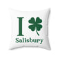I Clover Salisbury Spun Polyester Square Pillow