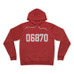 06870 - Greenwich CT Zip Code Unisex Sponge Fleece Pullover Hoodie
