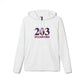 203 Stamford Red, White & Blue adidas Unisex Fleece Hoodie