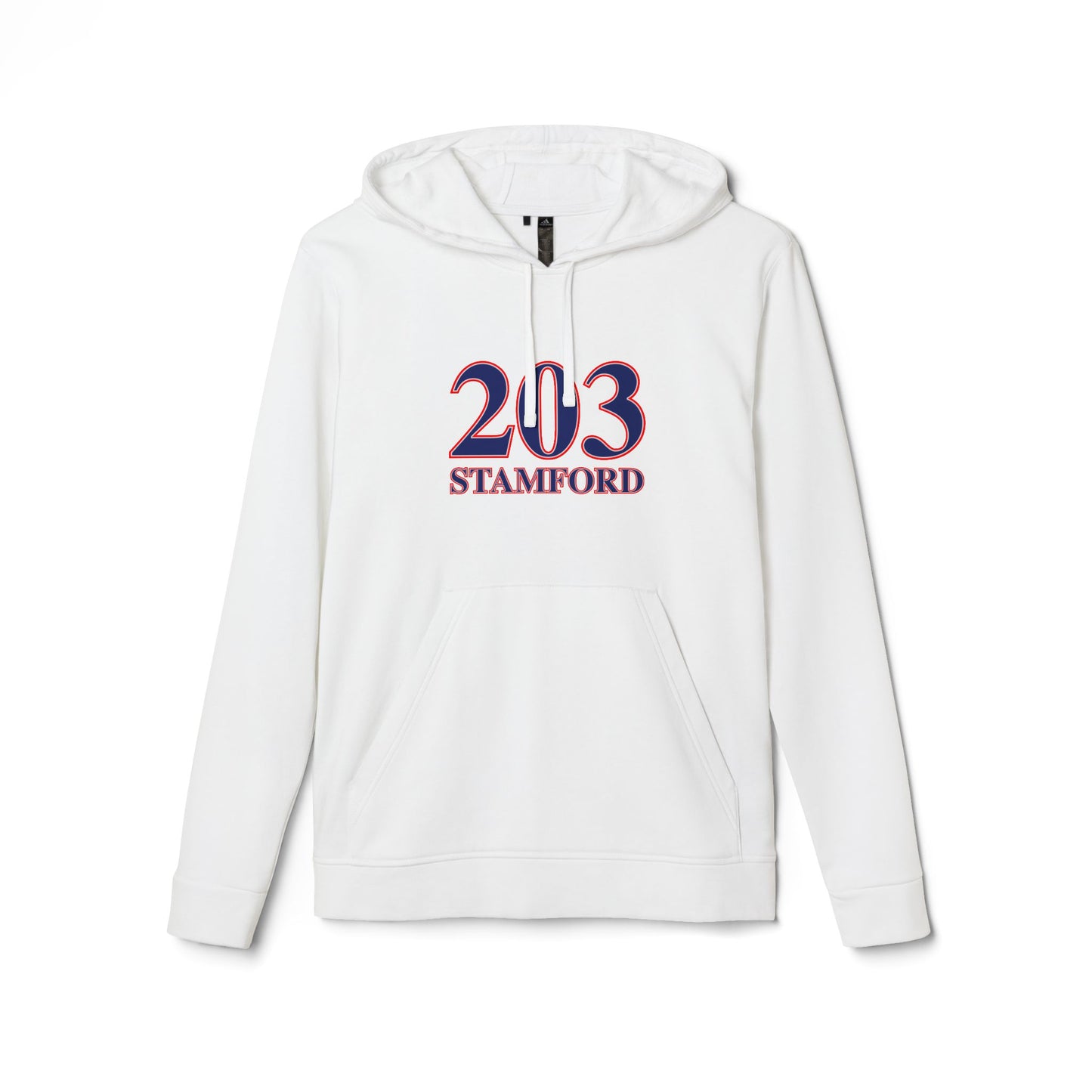203 Stamford Red, White & Blue adidas Unisex Fleece Hoodie