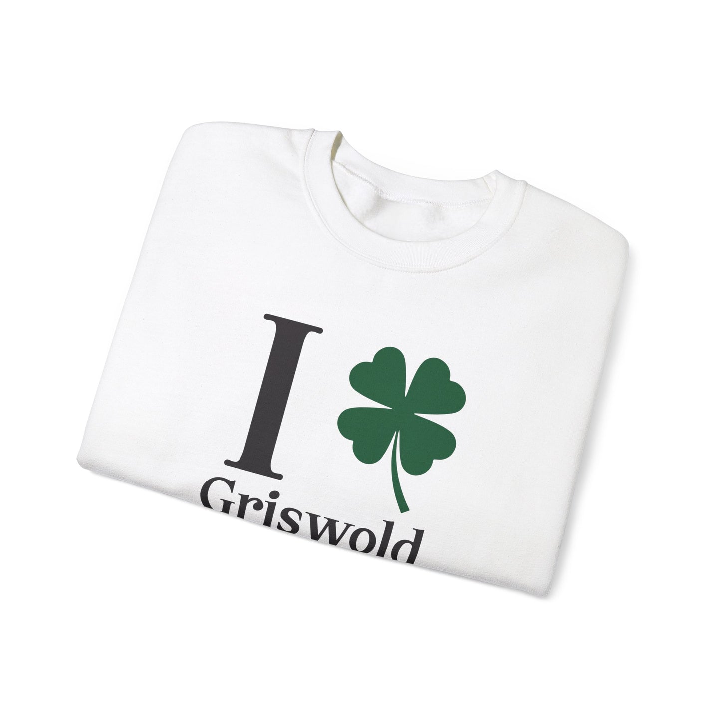 I Clover Griswold Unisex Heavy Blend™ Crewneck Sweatshirt