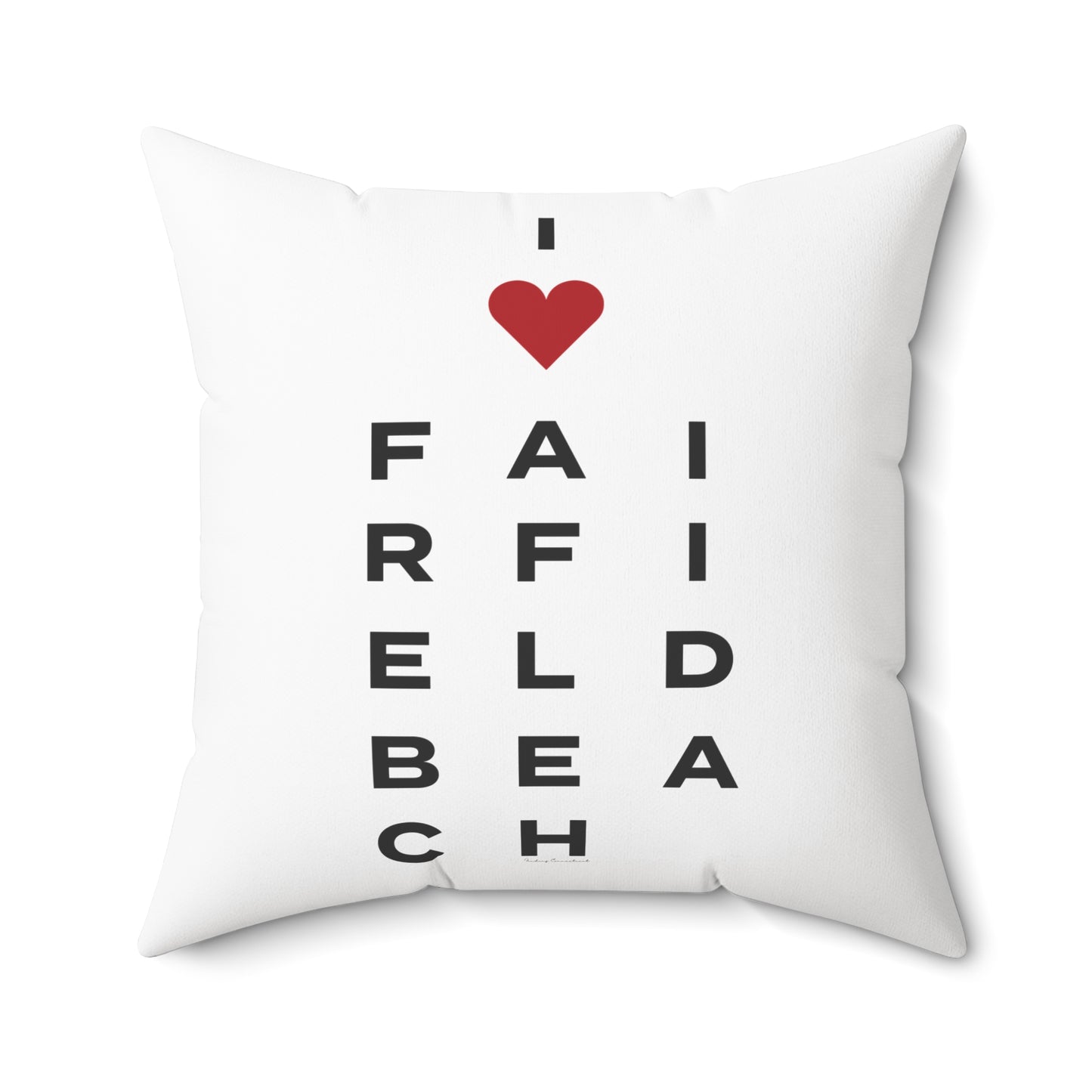 Fairfield Beach Vision Spun Polyester Square Pillow