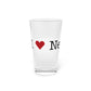 I Heart Newtown. Pint Glass, 16oz
