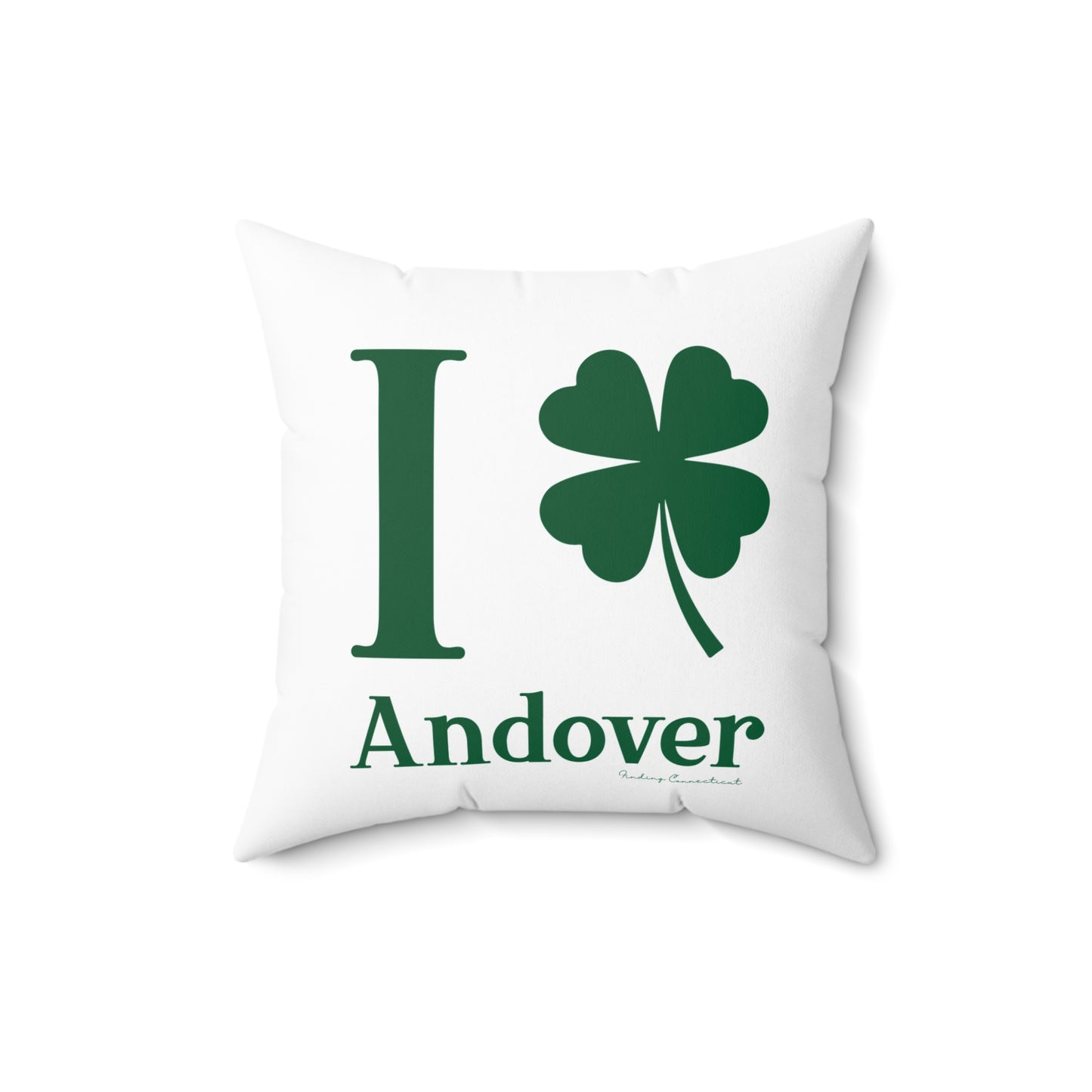 I Clover Andover Spun Polyester Square Pillow