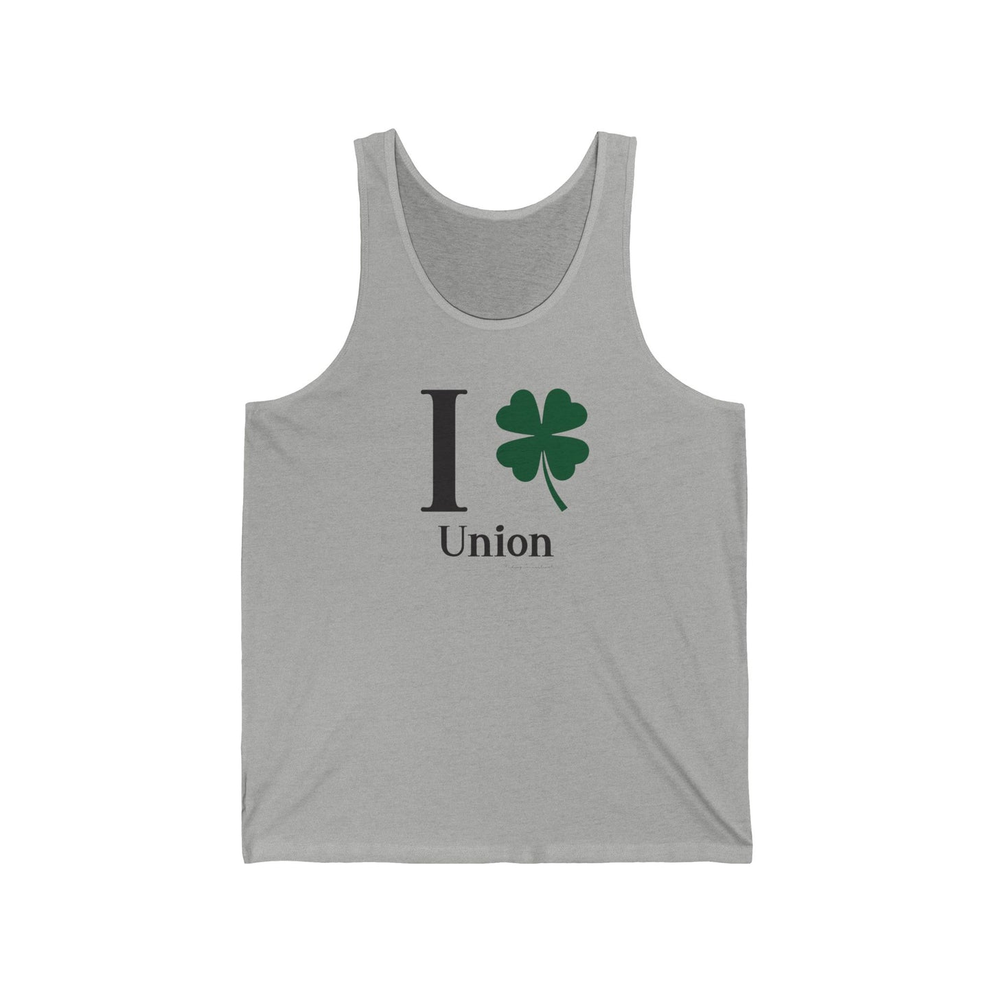 I Clover Union Unisex Jersey Tank Top