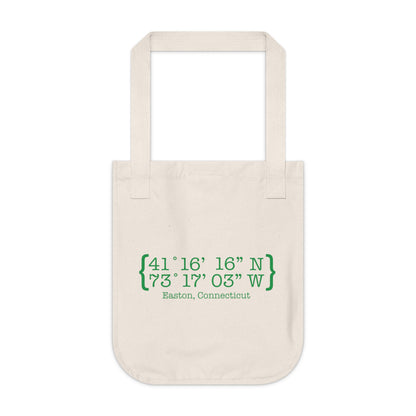 Easton Coordinates Organic Canvas Tote Bag