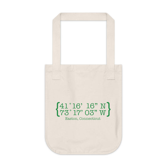 Easton Coordinates Organic Canvas Tote Bag