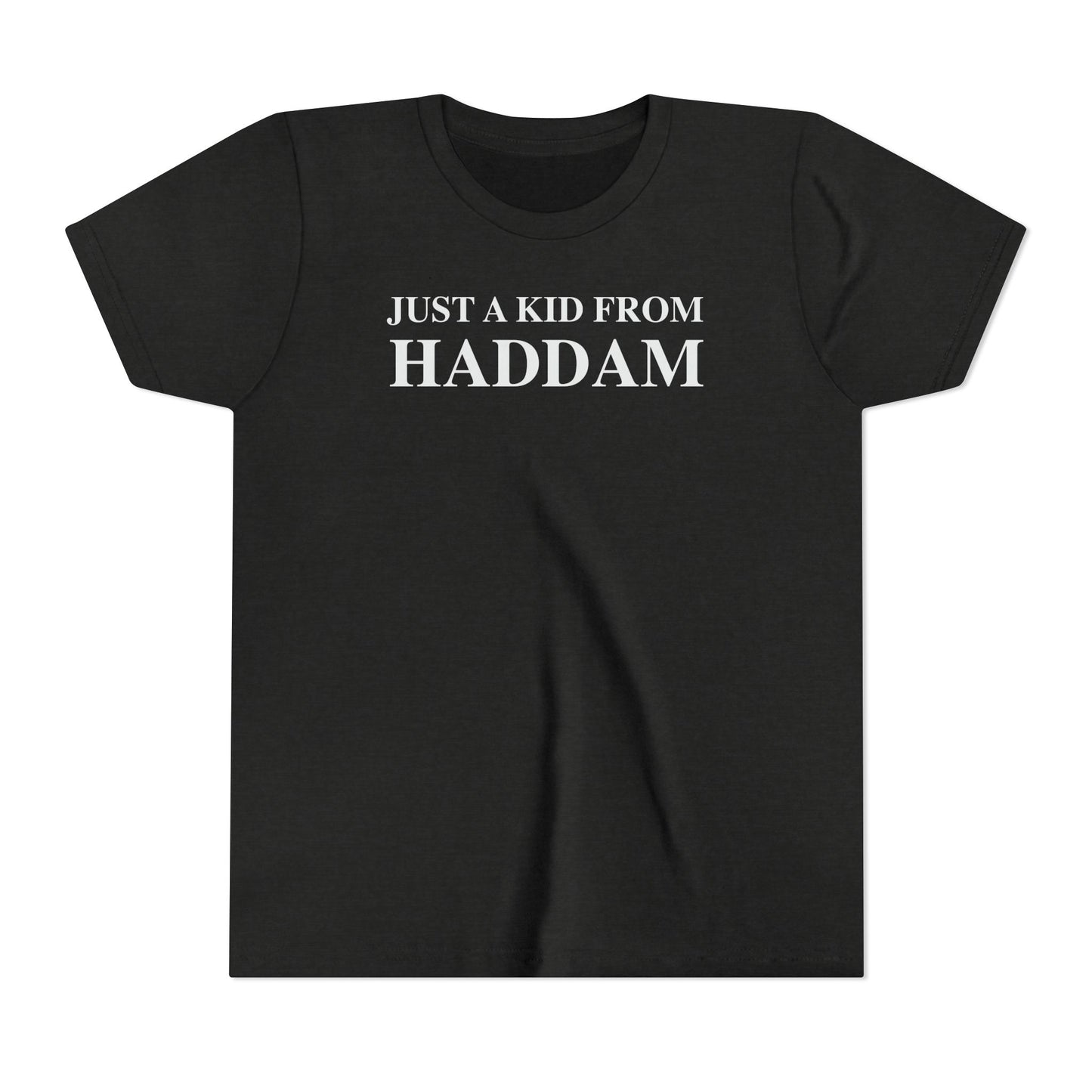 Just a kid from Haddam Youth Short Sleeve T-Shirt