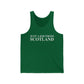 Just a kid from Scotland Unisex Jersey Tank Top