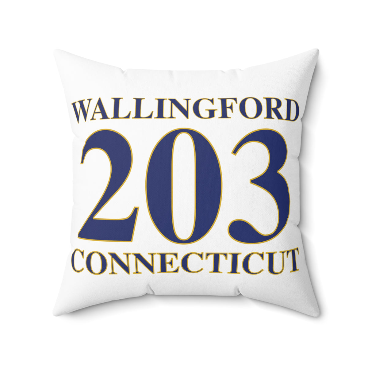 Wallingford 203 Connecticut Polyester Square Pillow