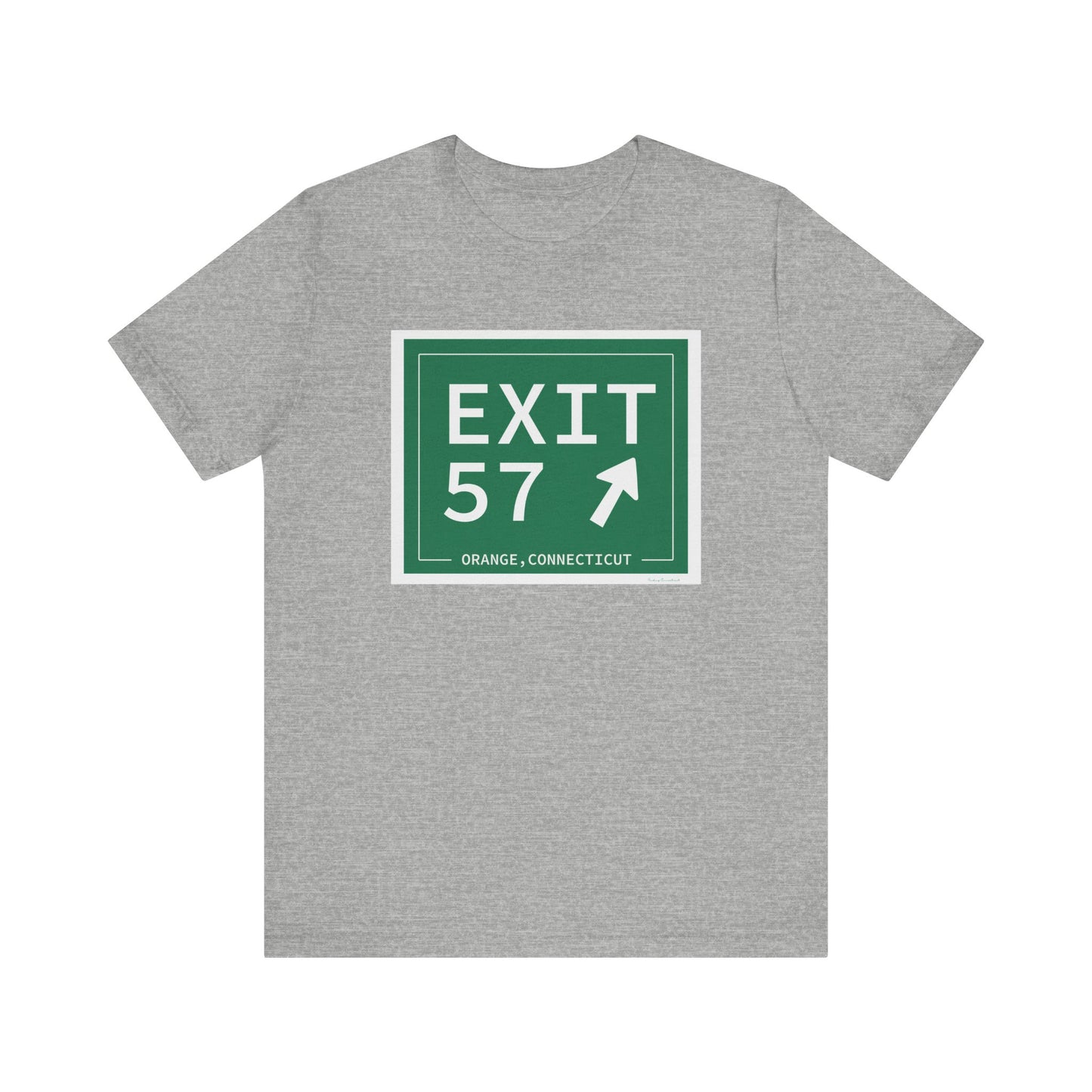 Vintage Exit 57 WCP Sign Unisex Jersey Short Sleeve T-Shirt