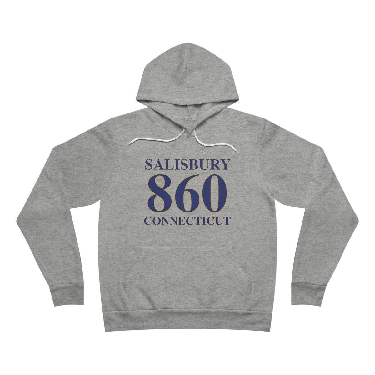 Salisbury 860 Connecticut Unisex Sponge Fleece Pullover Hoodie