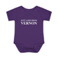 Just a kid from Vernon Infant Baby Rib Bodysuit