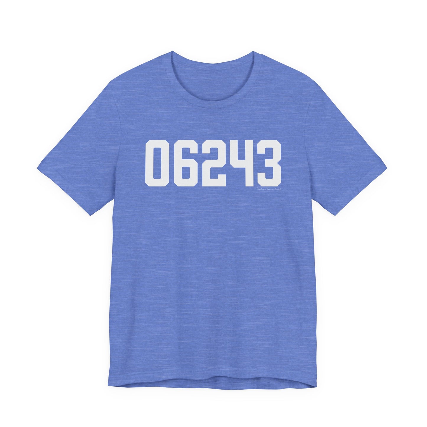 06243 Killingly  CT Zip Code Unisex Jersey Short Sleeve T-Shirt
