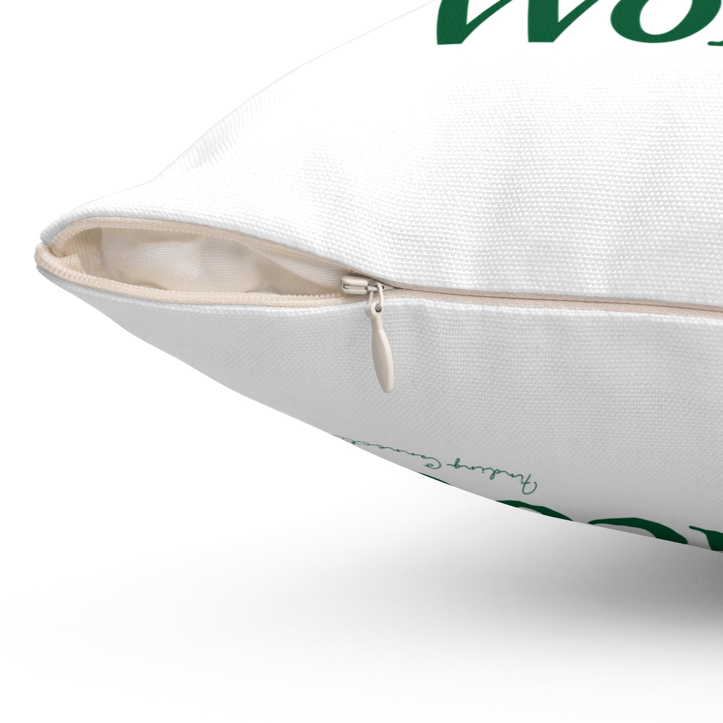 I Clover Wolcott Spun Polyester Square Pillow