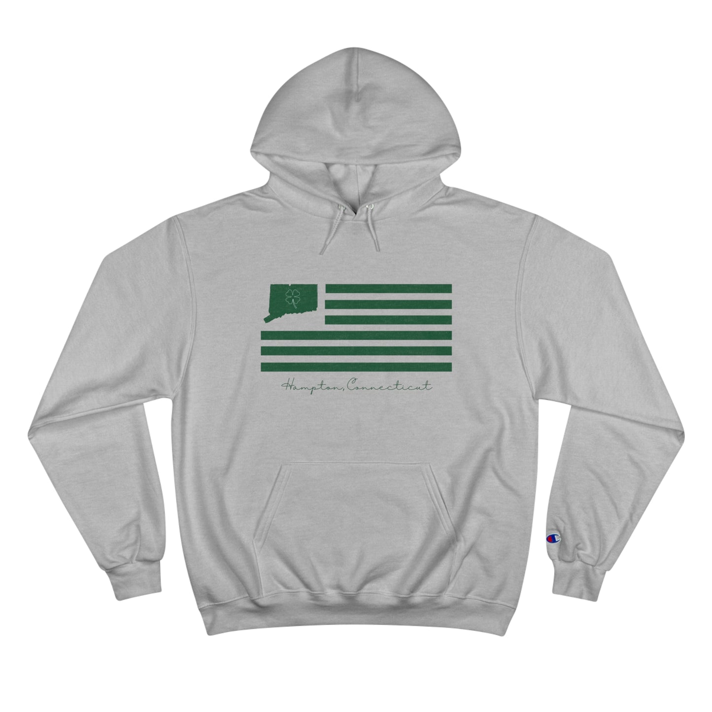 Hampton Connecticut St. Patrick’s Day Flag Champion Hoodie
