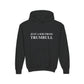 Just a kid from Trumbull  Youth Heavy Blend Hooded Sweatshirt