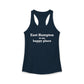 East Hampton is My Happy Place Women's Ideal Racerback Tank Top