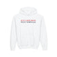 Just a kid from West Norwalk Youth Heavy Blend Hooded Sweatshirt